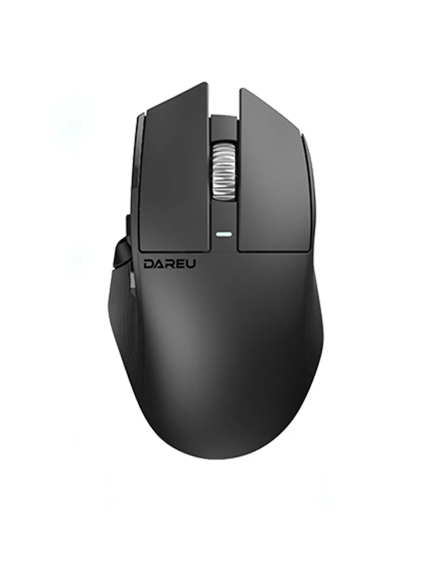 Купить Компьютерная мышь DAREU A980Pro Max, Wired/BT/2/4G, 8K+4K Hz, 930mAh, TFT-дисплей, Черный